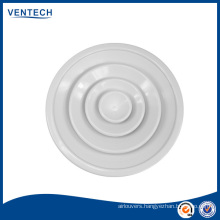 HVAC Supply Round Ceiling Diffuser With Damper